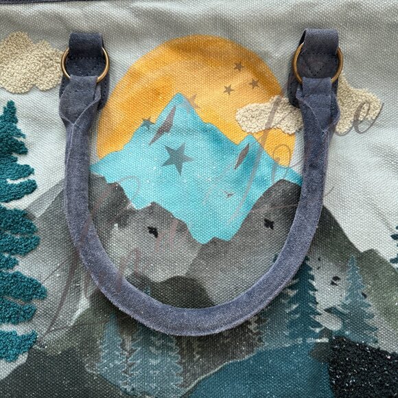 FREE PEOPLE New Horizons Weekender Duffle Bag In Mountain NWOT - Picture 3 of 12